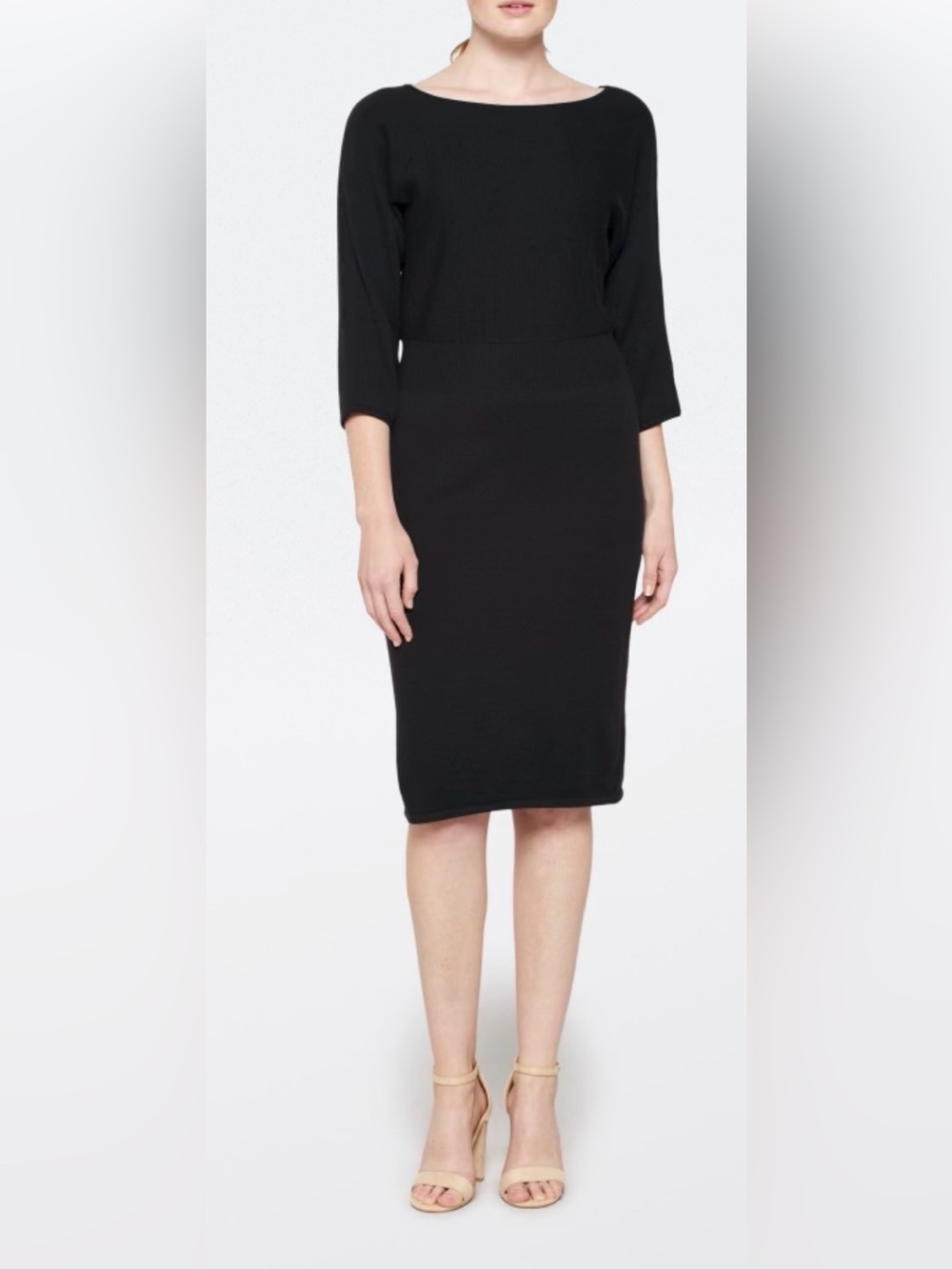 41 Hawthorn Classic Black Long Sleeve Dress